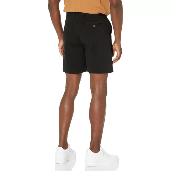 imageAmazon Essentials Mens ClassicFit 7quot Chino ShortBlack