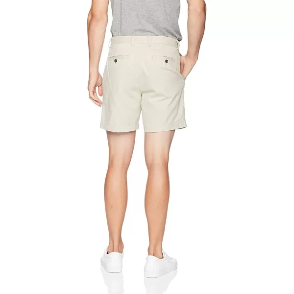 imageAmazon Essentials Mens ClassicFit 7quot Chino ShortStone