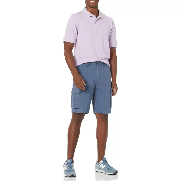 imageAmazon Essentials Mens ClassicFit Cargo Short Available in Big ampamp TallBlue