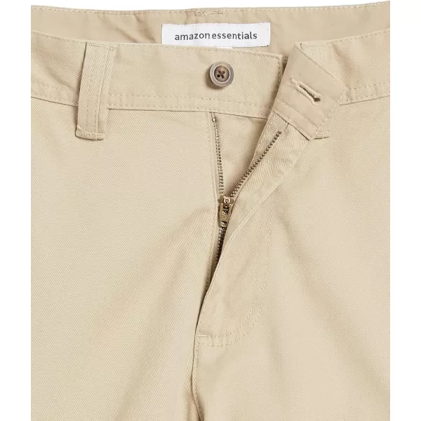 imageAmazon Essentials Mens ClassicFit Cargo Short Available in Big ampamp TallKhaki Brown