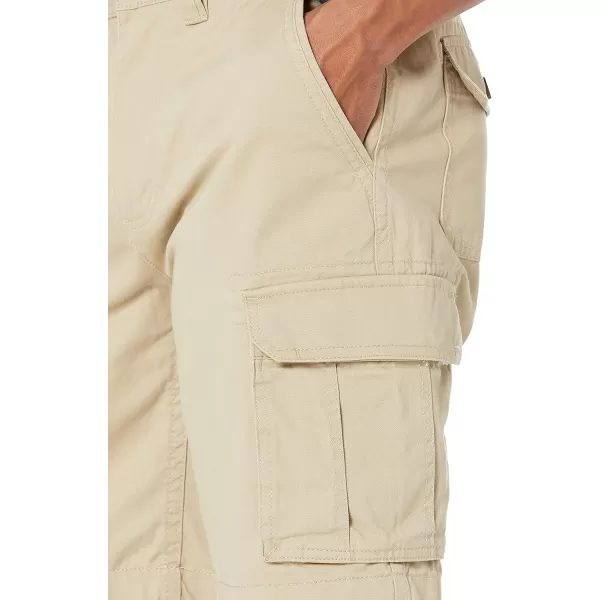 imageAmazon Essentials Mens ClassicFit Cargo Short Available in Big ampamp TallKhaki Brown