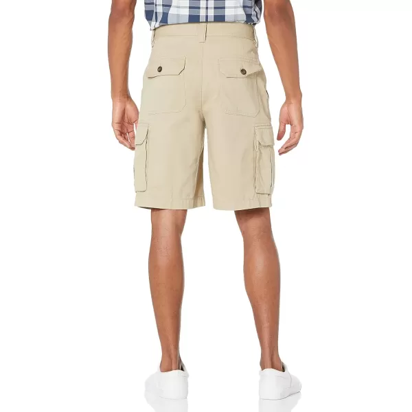 imageAmazon Essentials Mens ClassicFit Cargo Short Available in Big ampamp TallKhaki Brown