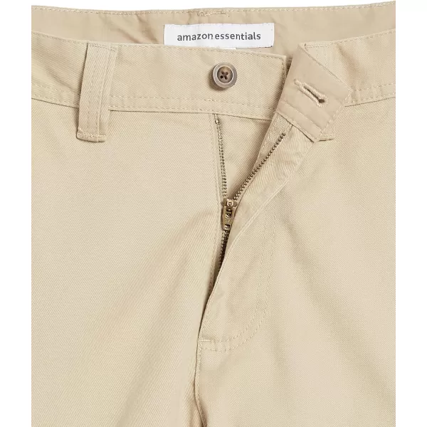 imageAmazon Essentials Mens ClassicFit Cargo Short Available in Big ampamp TallKhaki Tan