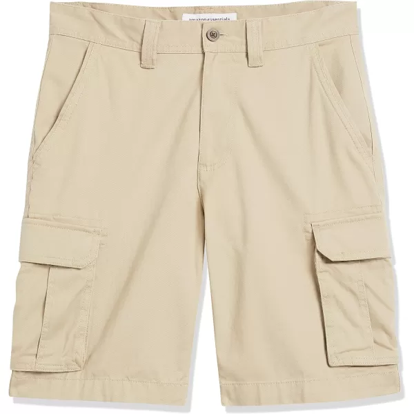 imageAmazon Essentials Mens ClassicFit Cargo Short Available in Big ampamp TallKhaki Tan