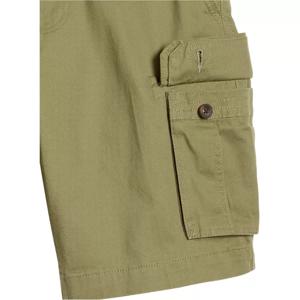 imageAmazon Essentials Mens ClassicFit Cargo Short Available in Big ampamp TallLight Olive