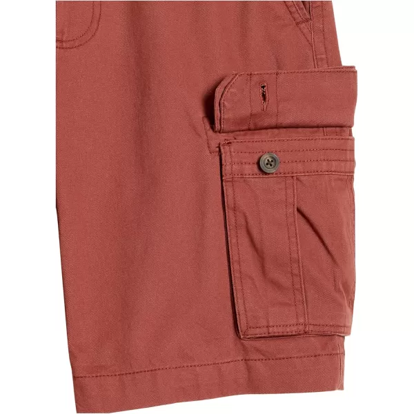 imageAmazon Essentials Mens ClassicFit Cargo Short Available in Big ampamp TallRust