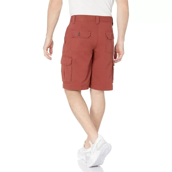 imageAmazon Essentials Mens ClassicFit Cargo Short Available in Big ampamp TallRust