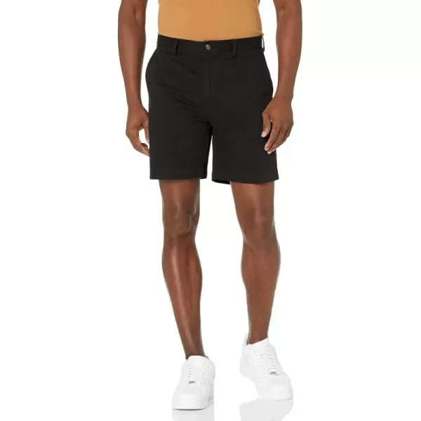 imageAmazon Essentials Mens ClassicFit 7quot Chino ShortBlack