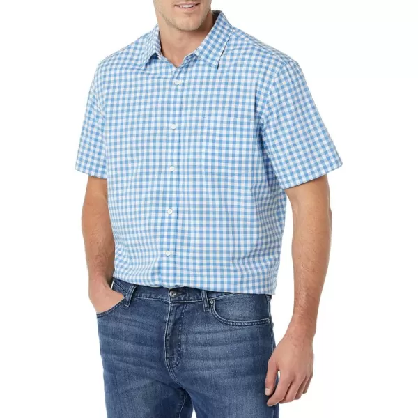 Light Blue White Gingham