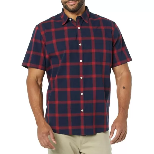 Navy Red Buffalo Plaid