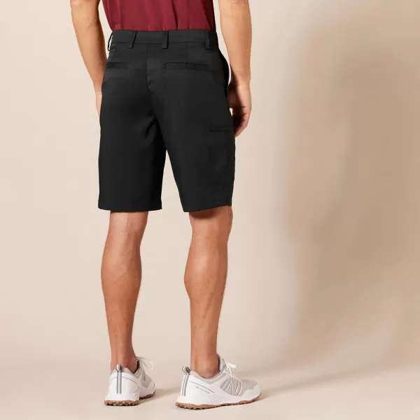 imageAmazon Essentials Mens 10quot ClassicFit Cargo Golf Short Available in Big ampamp TallBlack