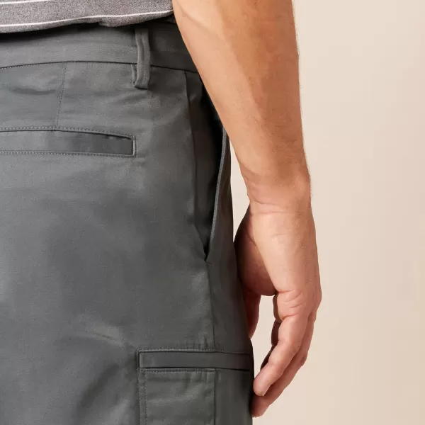 imageAmazon Essentials Mens 10quot ClassicFit Cargo Golf Short Available in Big ampamp TallCharcoal