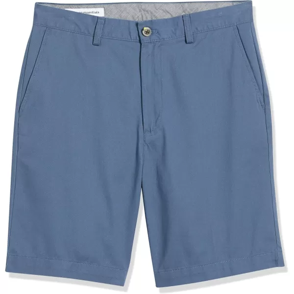 imageAmazon Essentials Mens ClassicFit 9quot Chino ShortBlue