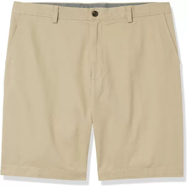 imageAmazon Essentials Mens ClassicFit 9quot Chino ShortLight Brown