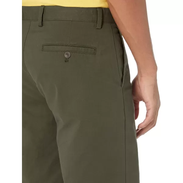 imageAmazon Essentials Mens ClassicFit 9quot Chino ShortOlive