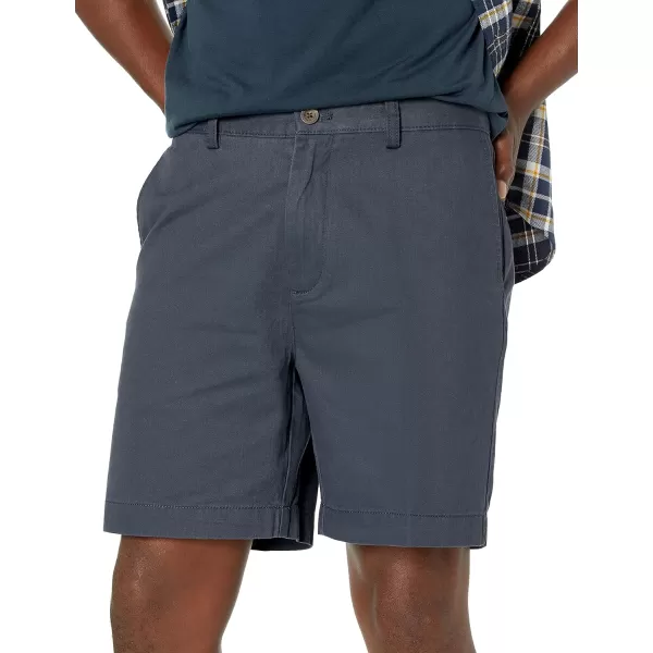 imageAmazon Essentials Mens SlimFit 7quot Chino ShortNavy