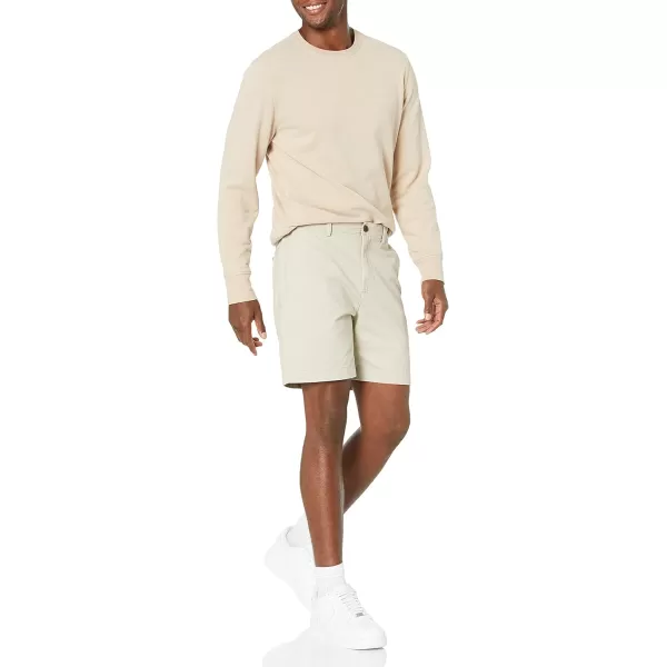 imageAmazon Essentials Mens SlimFit 7quot Chino ShortStone