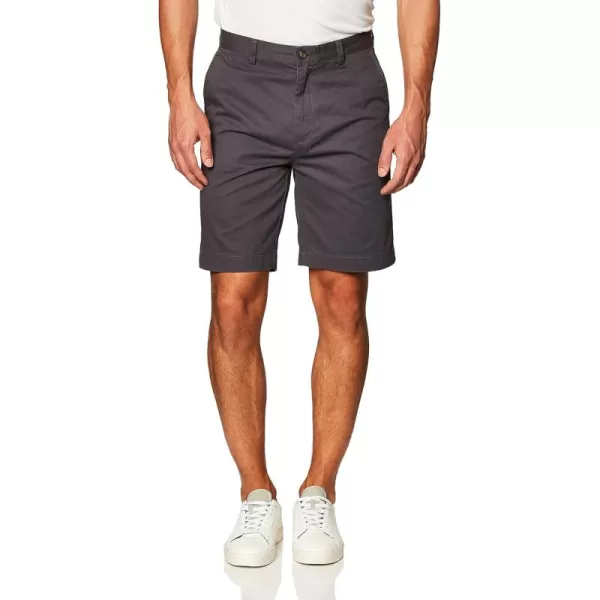 imageAmazon Essentials Mens ClassicFit 9quot Chino ShortGrey