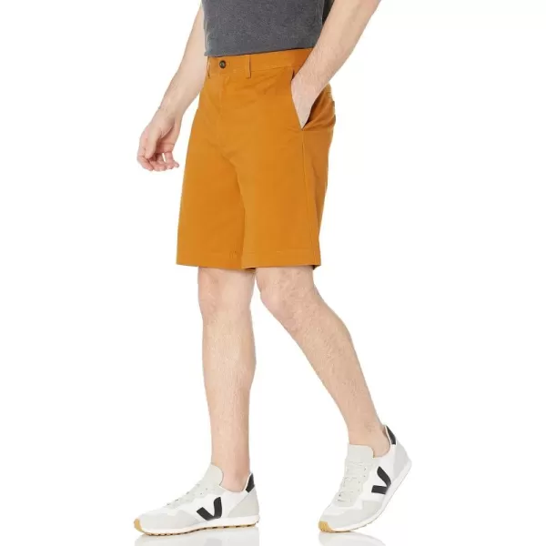 imageAmazon Essentials Mens ClassicFit 9quot Chino ShortNutmeg