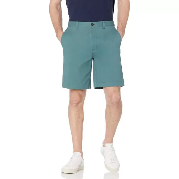 imageAmazon Essentials Mens ClassicFit 9quot Chino ShortSage Green