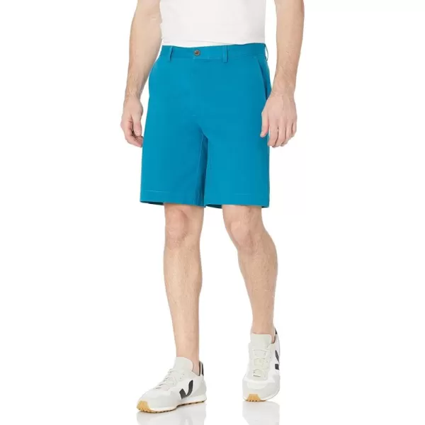 imageAmazon Essentials Mens ClassicFit 9quot Chino ShortTeal Blue