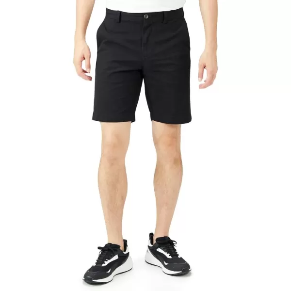 imageAmazon Essentials Mens SlimFit 9quot Chino ShortBlack