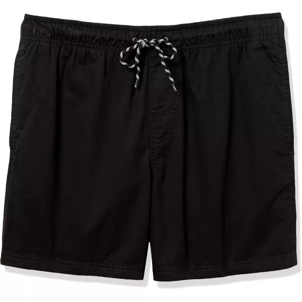 imageAmazon Essentials Mens 6quot Inseam Drawstring ShortBlack