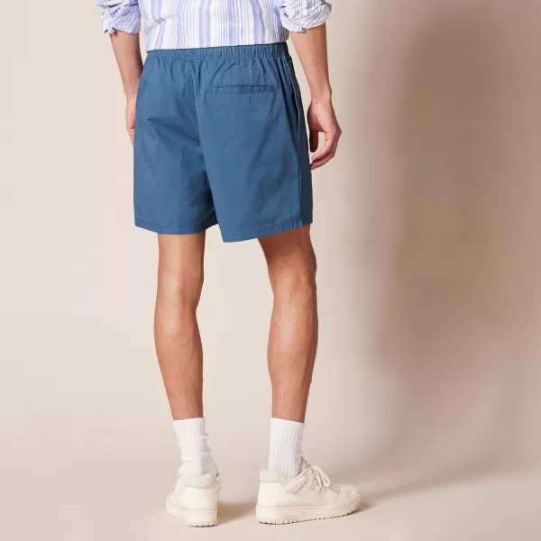 imageAmazon Essentials Mens 6quot Inseam Drawstring ShortBlue