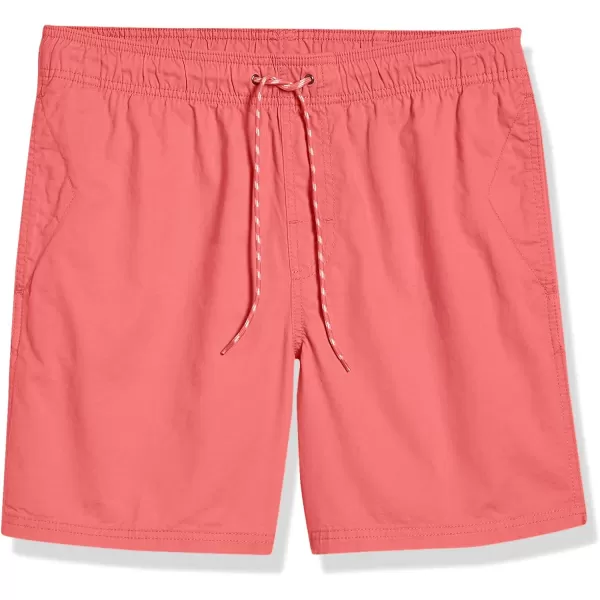 imageAmazon Essentials Mens 6quot Inseam Drawstring ShortCoral Pink