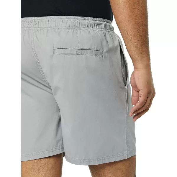 imageAmazon Essentials Mens 6quot Inseam Drawstring ShortLight Grey