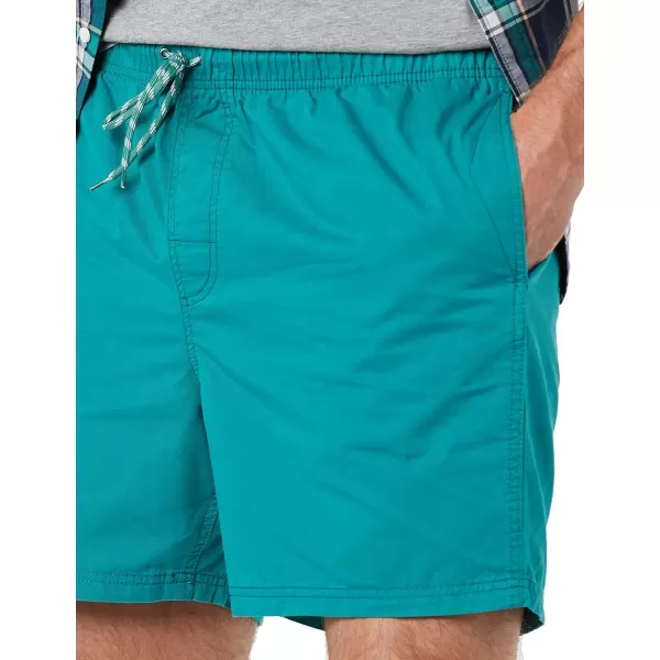 imageAmazon Essentials Mens 6quot Inseam Drawstring ShortTeal Blue