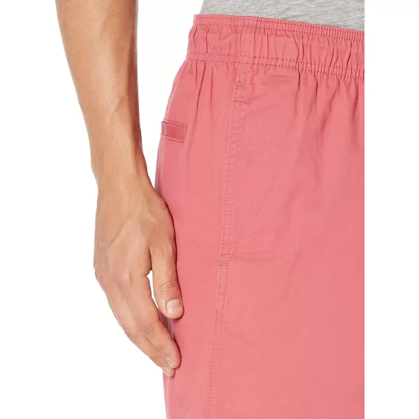 imageAmazon Essentials Mens 6quot Inseam Drawstring ShortWashed Red