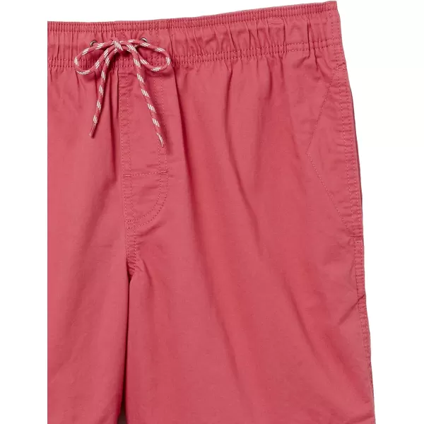 imageAmazon Essentials Mens 6quot Inseam Drawstring ShortWashed Red