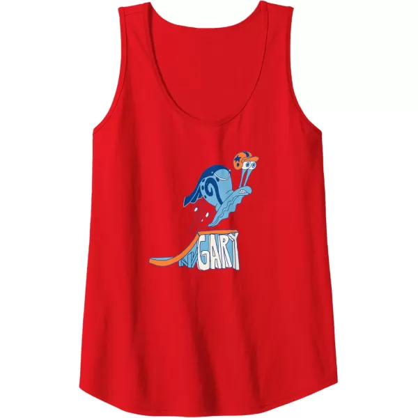 imageAmazon Essentials SpongeBob SquarePants Daredevil Gary the Snail Tank TopRed