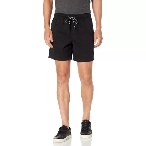 imageAmazon Essentials Mens 6quot Inseam Drawstring ShortBlack