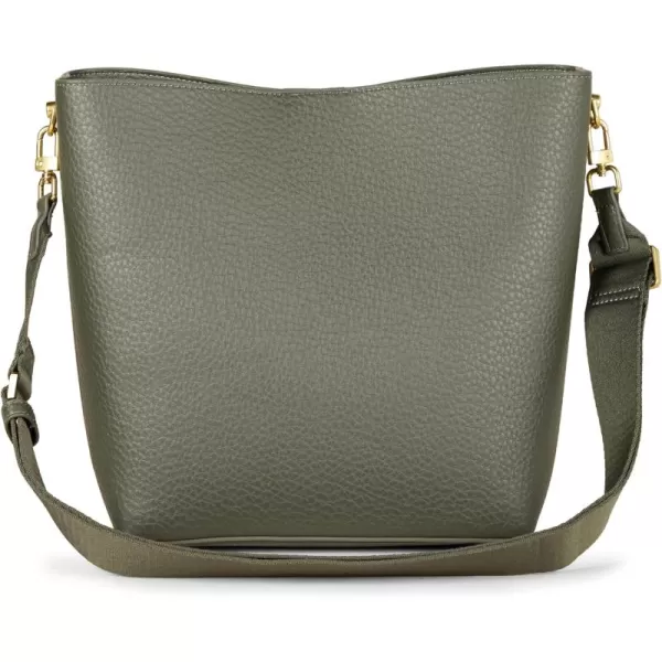 imageAmazon Essentials Womens Soft Bucket BagDark Olive