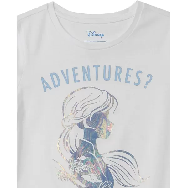 imageAmazon Essentials Disney  Marvel  Star Wars  Frozen  Princess Girls and Toddlers ShortSleeve TShirts MultipacksFrozenTie Dye