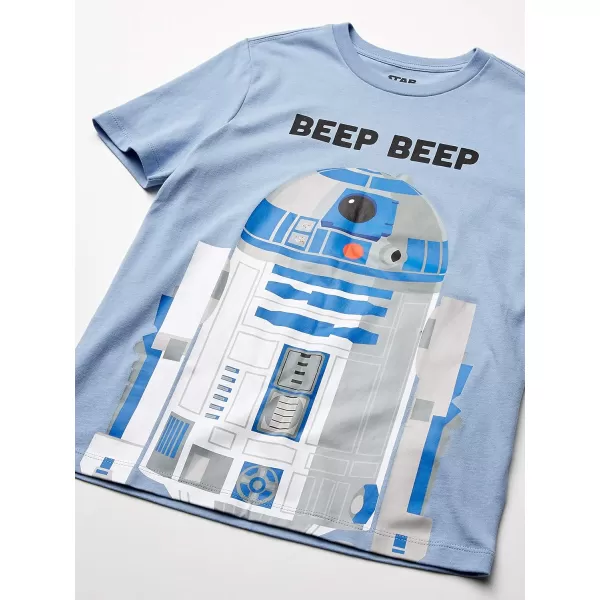 imageAmazon Essentials Disney  Marvel  Star Wars Boys and Toddlers ShortSleeve TShirts Previously Spotted Zebra MultipacksBlue Star Wars Beep BeepGreenGrey Star WarsRed Darth Vader