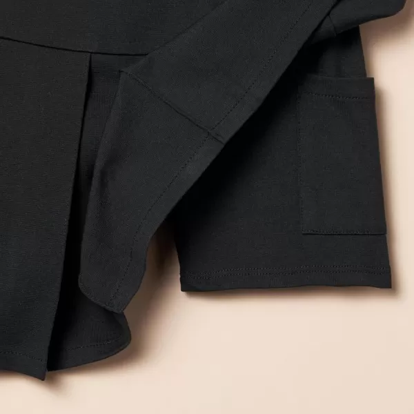 imageAmazon Essentials Girls Uniform Pleated Skort Skirt Pack of 2Black
