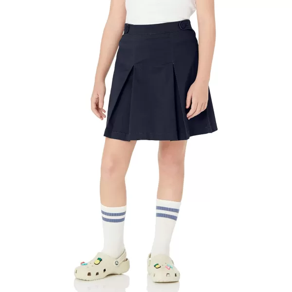 imageAmazon Essentials Girls Uniform Scooter Skirts MultipacksNavy