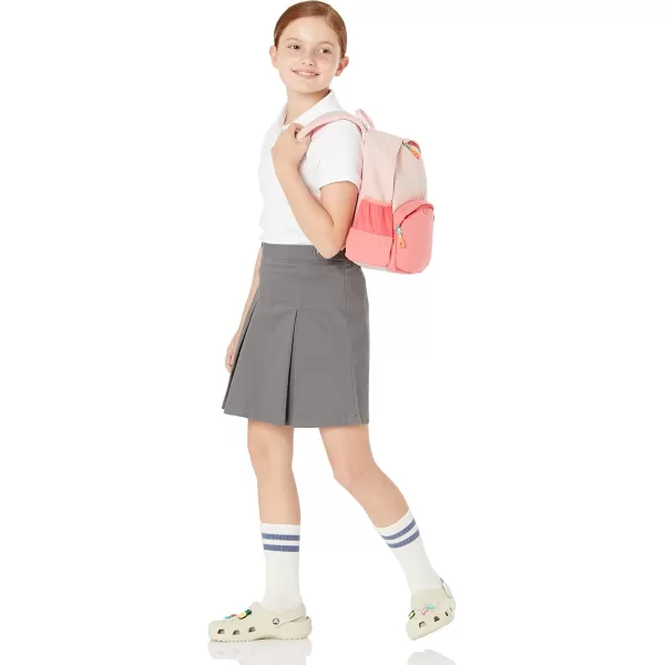 imageAmazon Essentials Girls and Toddlers Short Sleeve Uniform Interlock Polo Shirt MultipacksRed