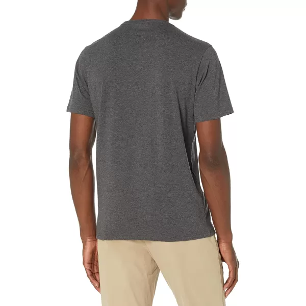 imageAmazon Essentials Mens TShirt RegularFit ShortSleeve Crewneck Pocket Pack of 2Charcoal Heather