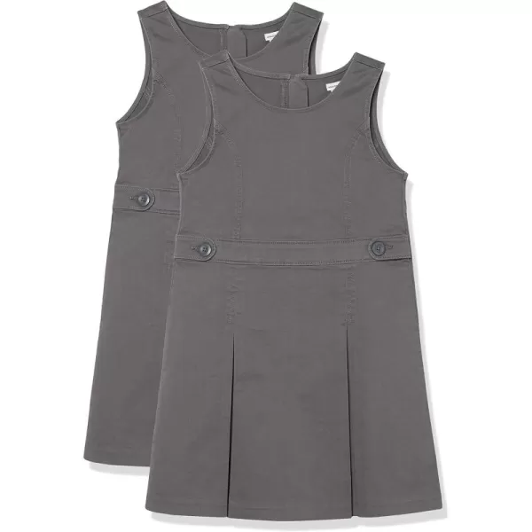 imageAmazon Essentials Girls Uniform DressGrey