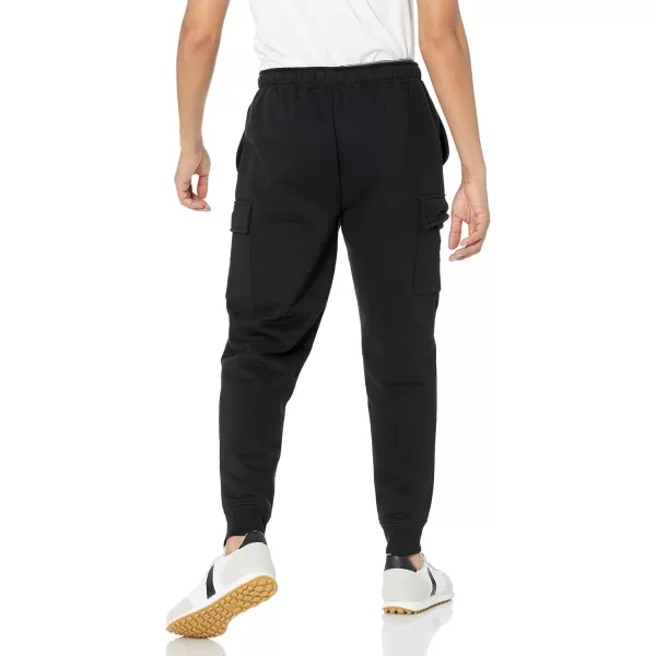 imageAmazon Essentials Mens Cargo Fleece Jogger SweatpantBlack