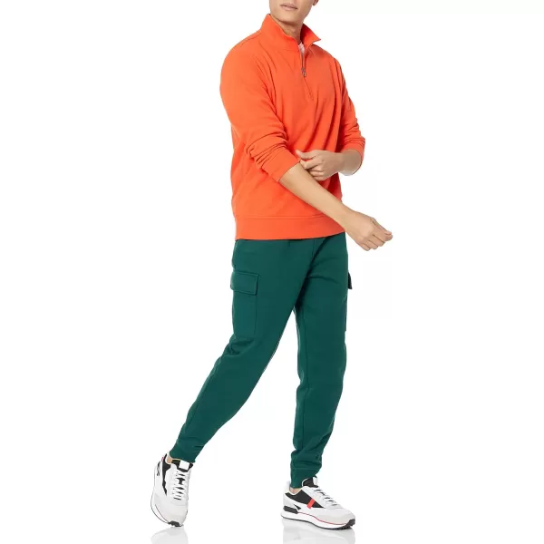 imageAmazon Essentials Mens Cargo Fleece Jogger SweatpantDark Green