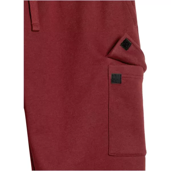 imageAmazon Essentials Mens Cargo Fleece Jogger SweatpantDark Red