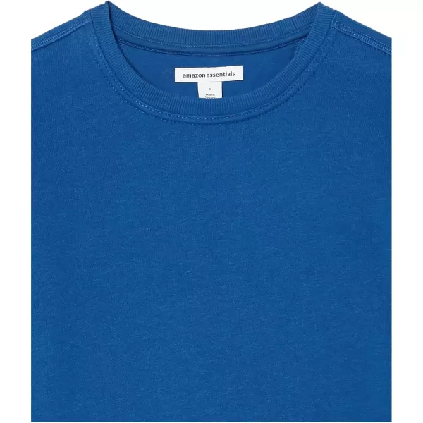 imageAmazon Essentials Mens Fleece Crewneck Sweatshirt Available in Big ampamp TallBlue Heather