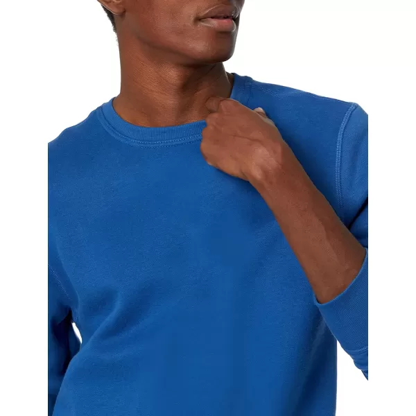 imageAmazon Essentials Mens Fleece Crewneck Sweatshirt Available in Big ampamp TallBlue Heather