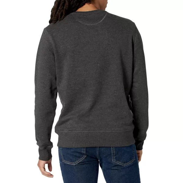 imageAmazon Essentials Mens Fleece Crewneck Sweatshirt Available in Big ampamp TallCharcoal Heather