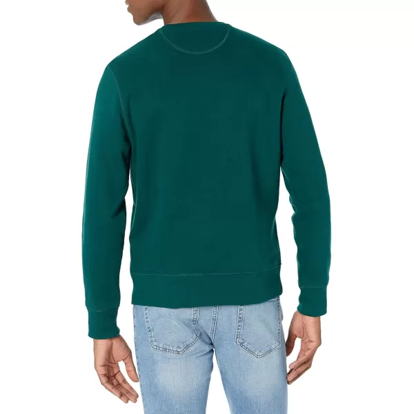 imageAmazon Essentials Mens Fleece Crewneck Sweatshirt Available in Big ampamp TallForest Green